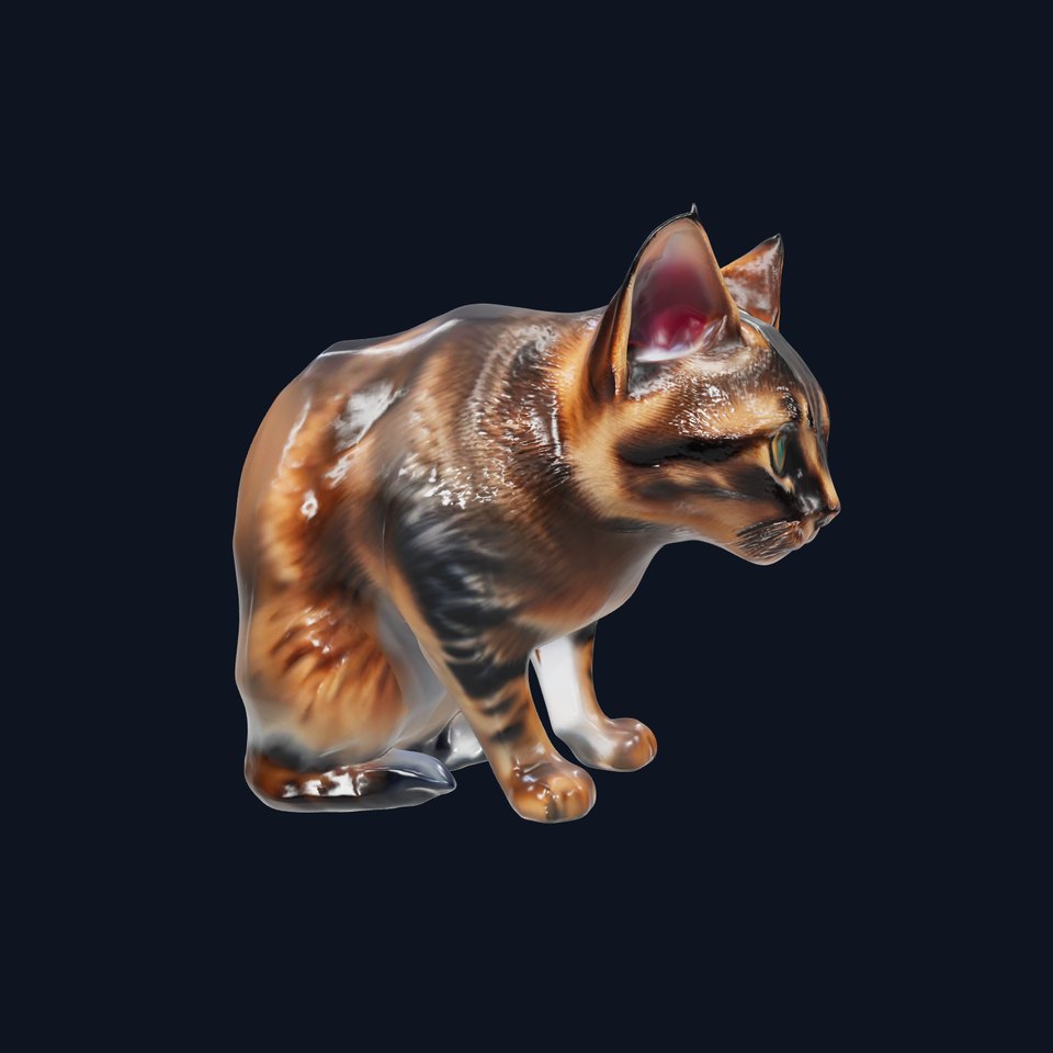 Realistic Cat Model Pack for D Rendering and Games